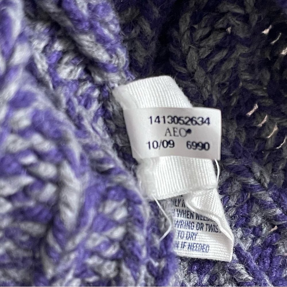 American Eagle Outfitters Navy Shawl Collar Cardigan - Picture 12 of 13